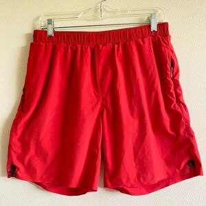 RHONE 6.5” red men’s shorts‎ size medium